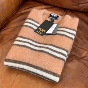 NWT Todd Snyder Italian Yarn Sweater Camel M $248